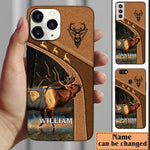 Blisscorners Elk Hunting Personalized Name Phone Case LM0912
