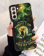 BLISSCORNERS AND INTO THE FOREST I GO BIGFOOT PHONE CASE