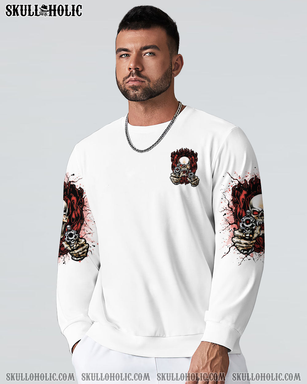 BLISSCORNERS DILLIGAF SKULL ALL OVER PRINT