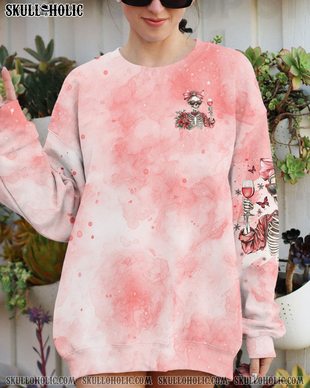 BLISSCORNERS DRINK UP B CHRISTMAS ALL OVER PRINT