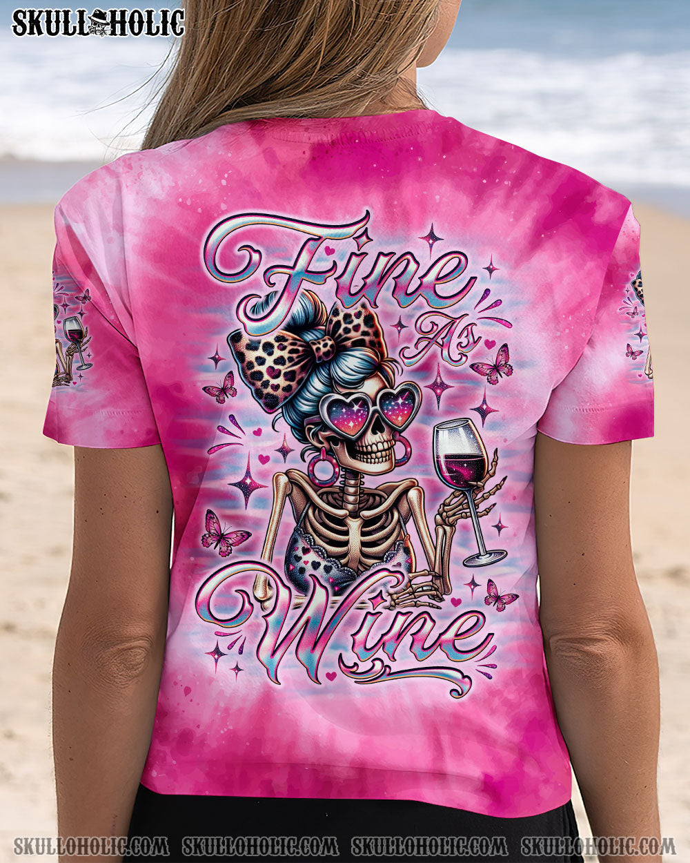 BLISSCORNERS I DON'T NEED YOUR ATTITUDE SKULL MESSY BUN ALL OVER PRINT