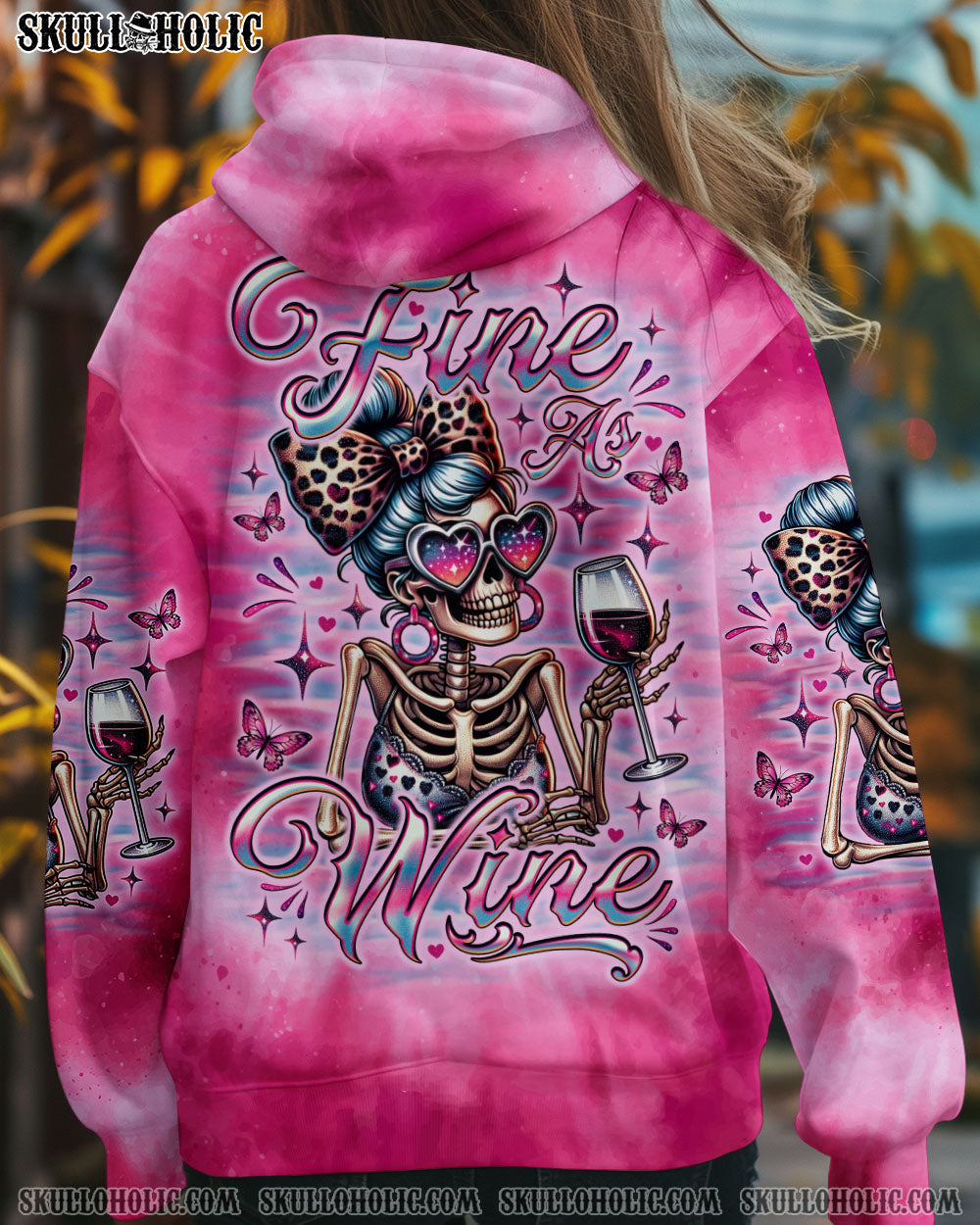 BLISSCORNERS I DON'T NEED YOUR ATTITUDE SKULL MESSY BUN ALL OVER PRINT