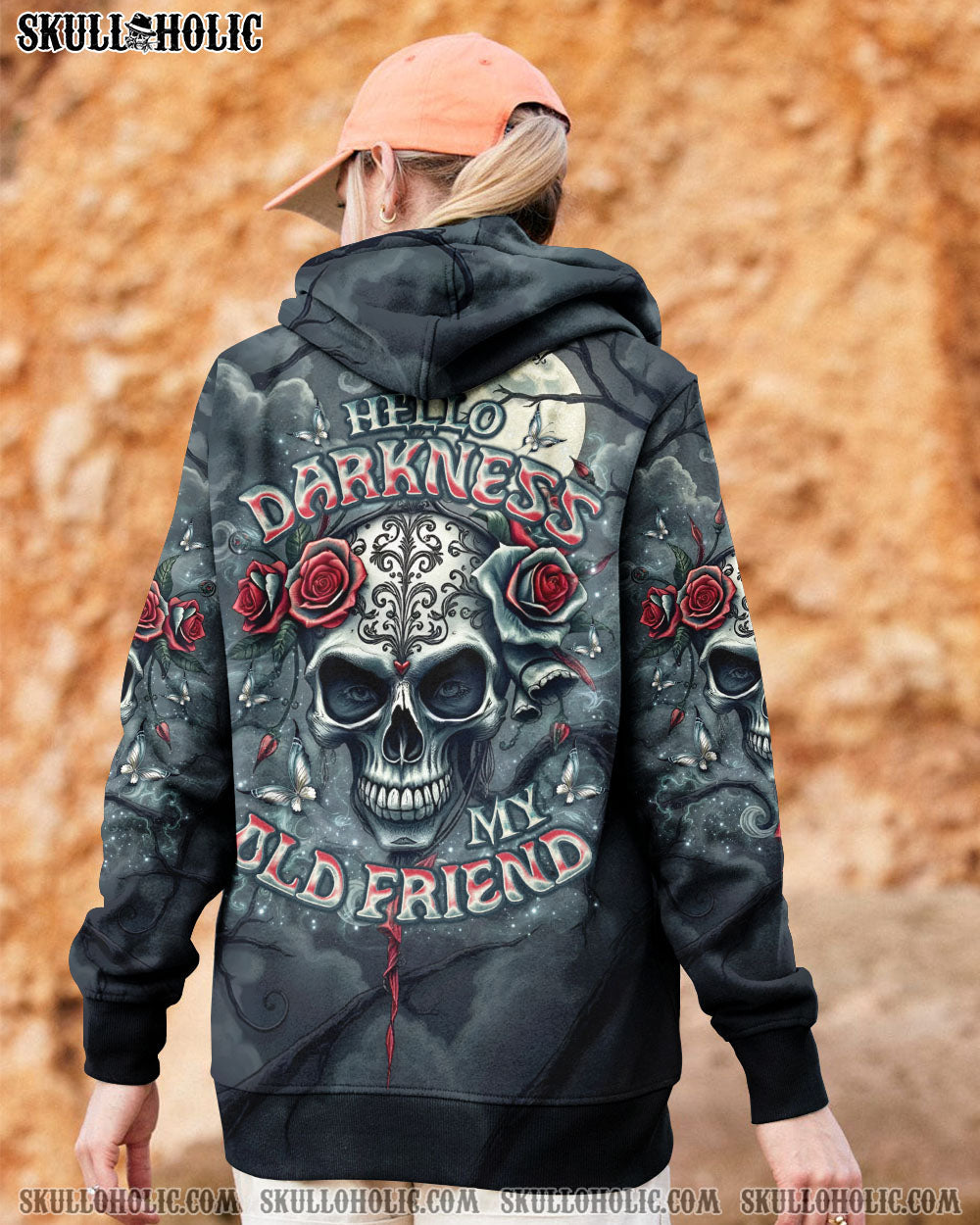 BLISSCORNERS HELLO DARKNESS MY OLD FRIEND ALL OVER PRINT