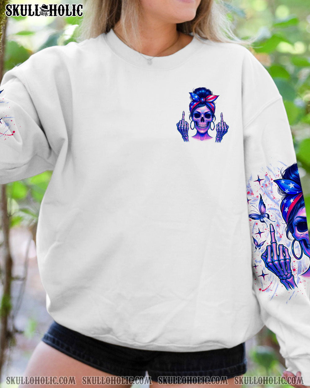 BLISSCORNERS IT'S OKAY IF YOU DON'T LIKE ME MESSY BUN ALL OVER PRINT