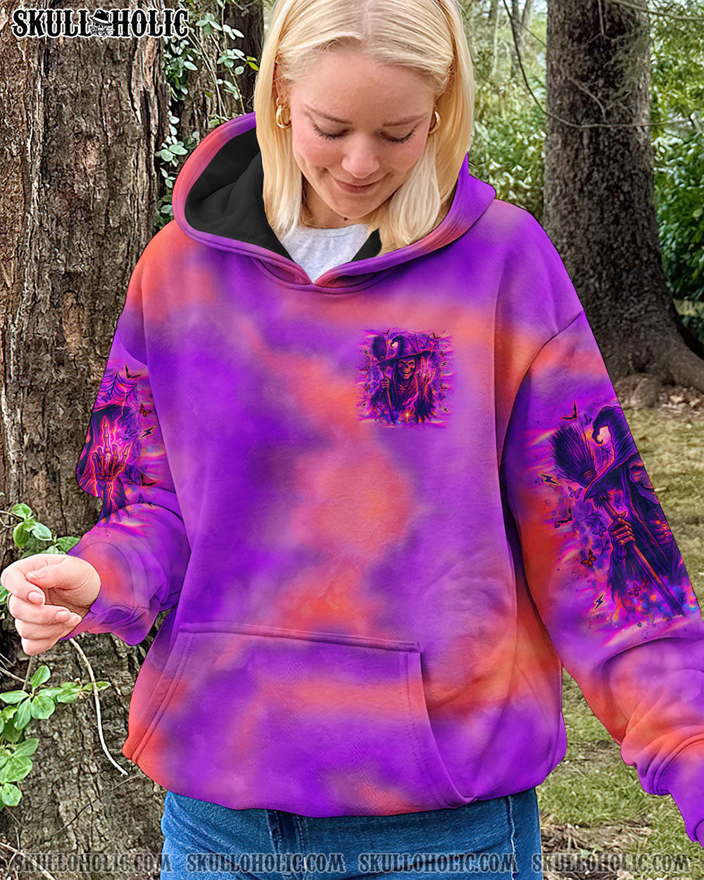 BLISSCORNERS THE GOOD GIRL IN ME SKULL HALLOWEEN ALL OVER PRINT