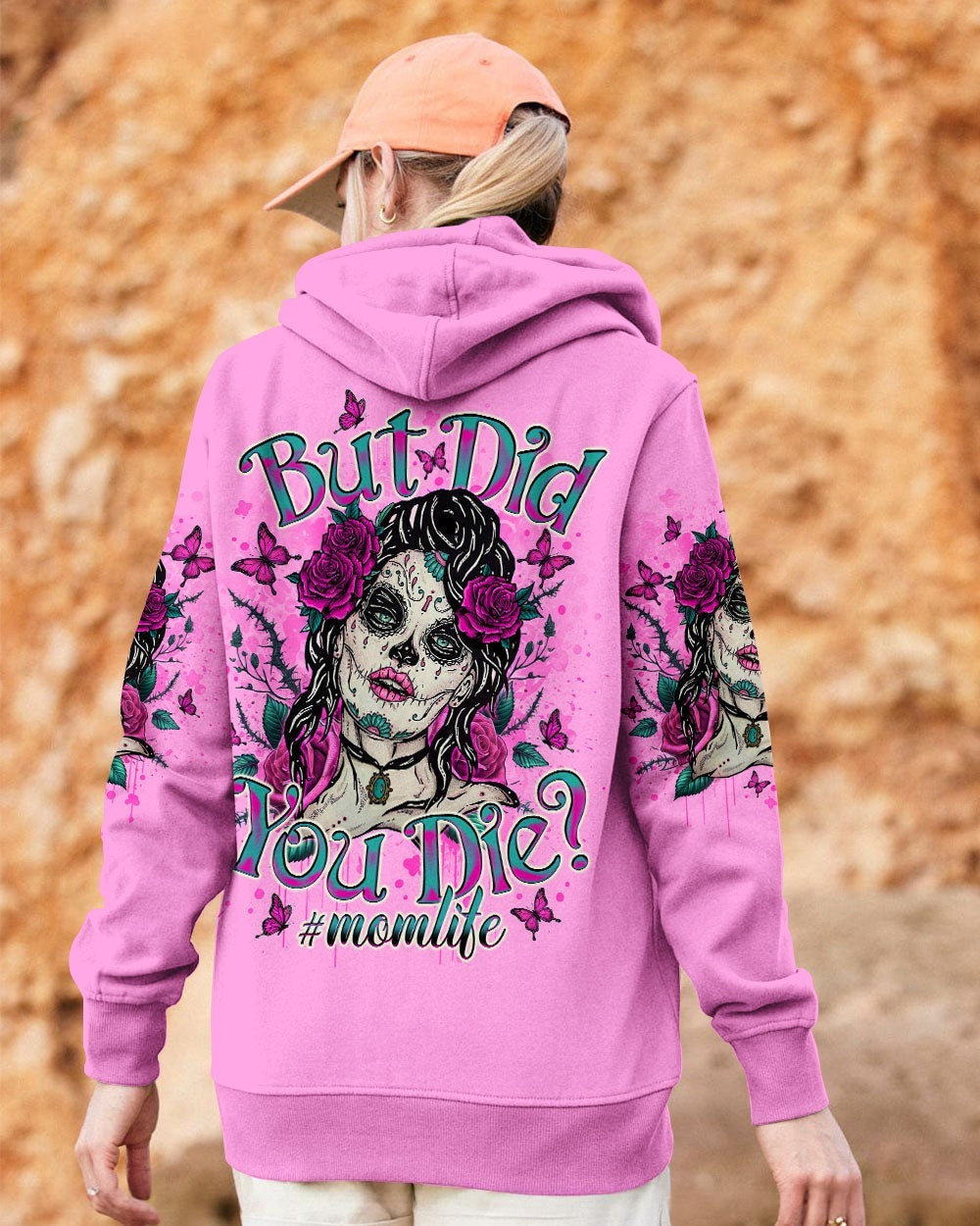 BLISSCORNERS BUT DID YOU DIE MOM LIFE SKULL LADY ALL OVER PRINT