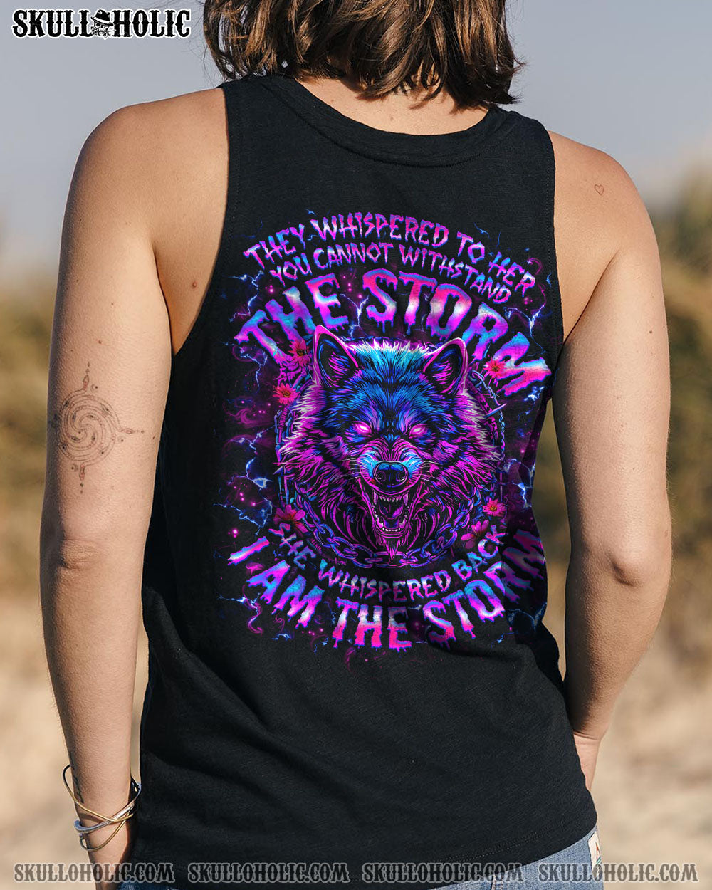 BLISSCORNERS I AM THE STORM WOLF ALL OVER PRINT