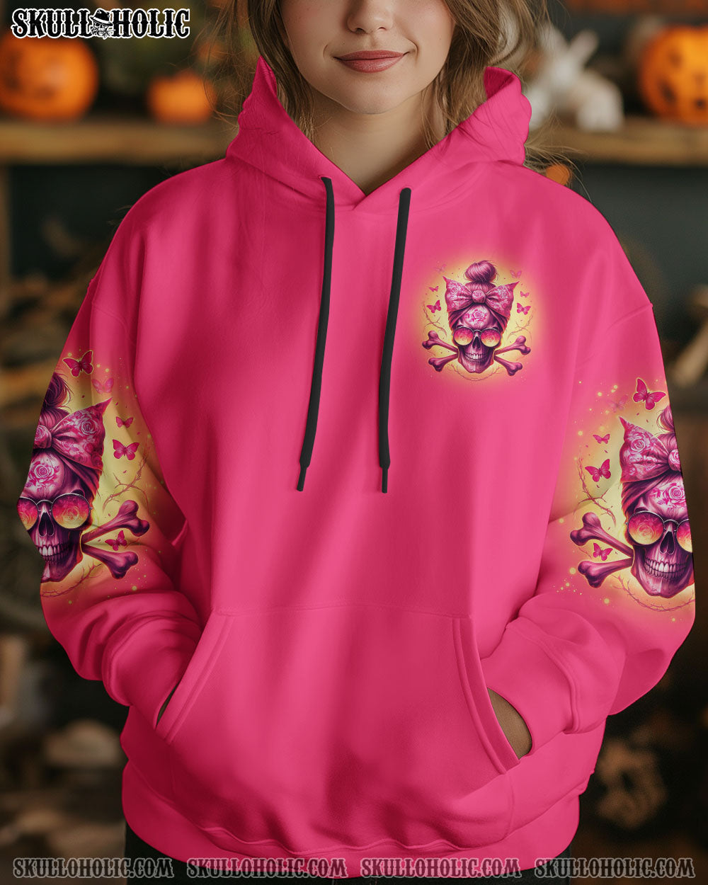 BLISSCORNERS ZERO F GIVEN SKULL MESSY BUN TIE DYE ALL OVER PRINT