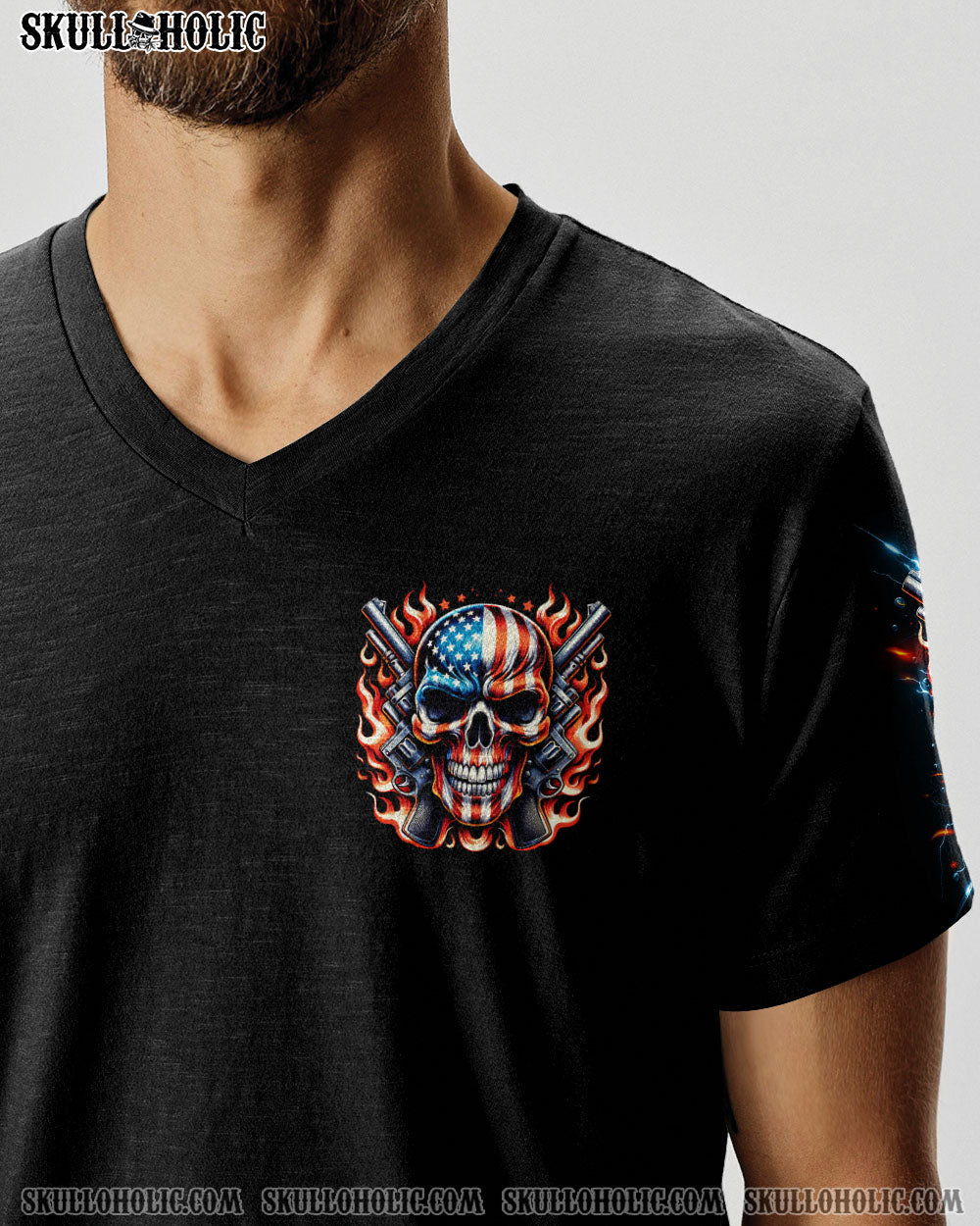 BLISSCORNERS AMERICA LIVE IT LOVE IT OR GET THE HELL OUT ALL OVER PRINT