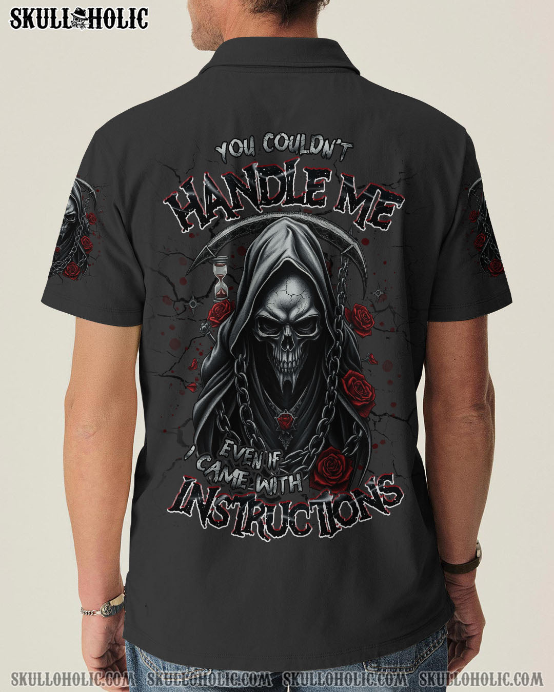 BLISSCORNERS YOU COULDN'T HANDLE ME REAPER ALL OVER PRINT