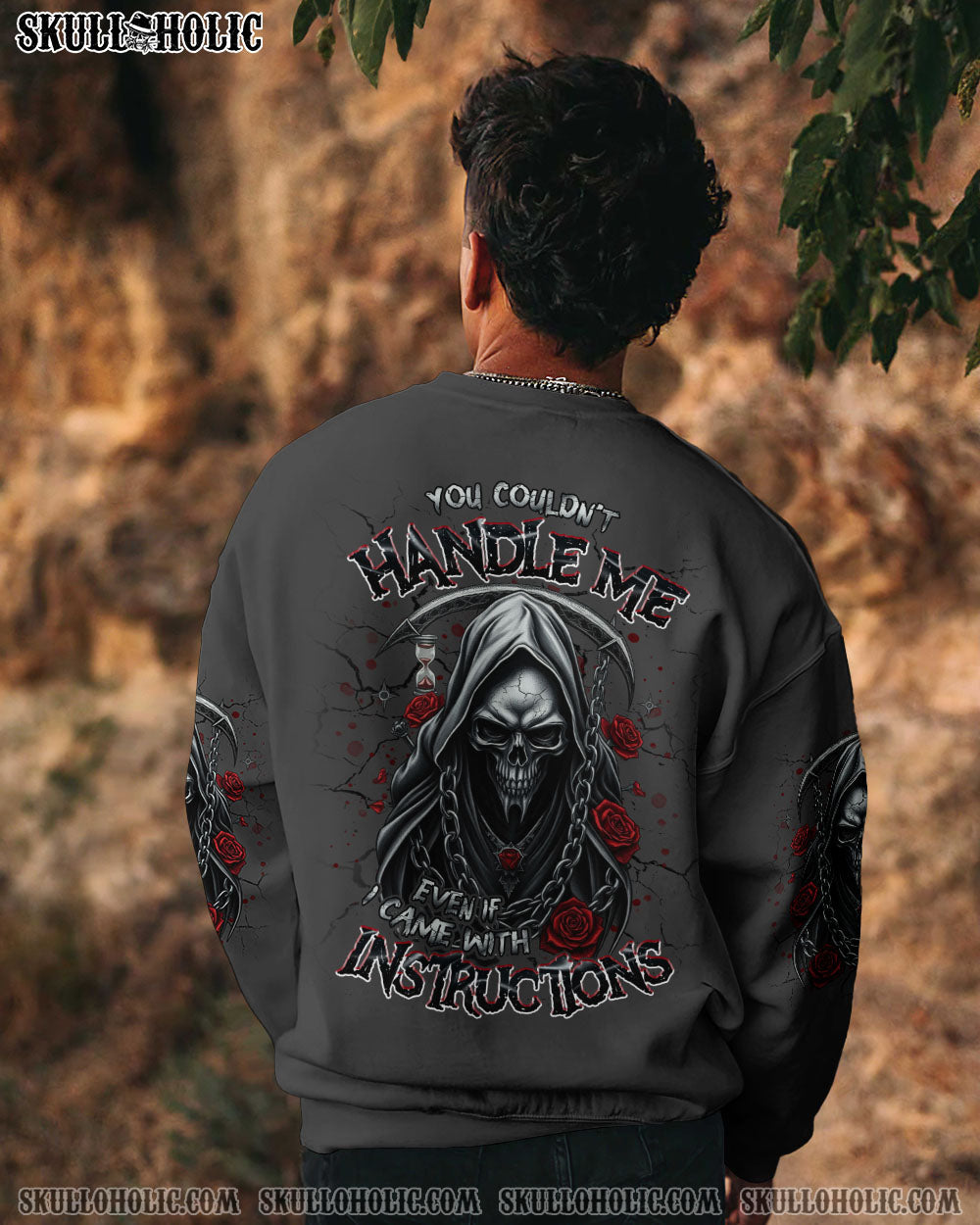 BLISSCORNERS YOU COULDN'T HANDLE ME REAPER ALL OVER PRINT