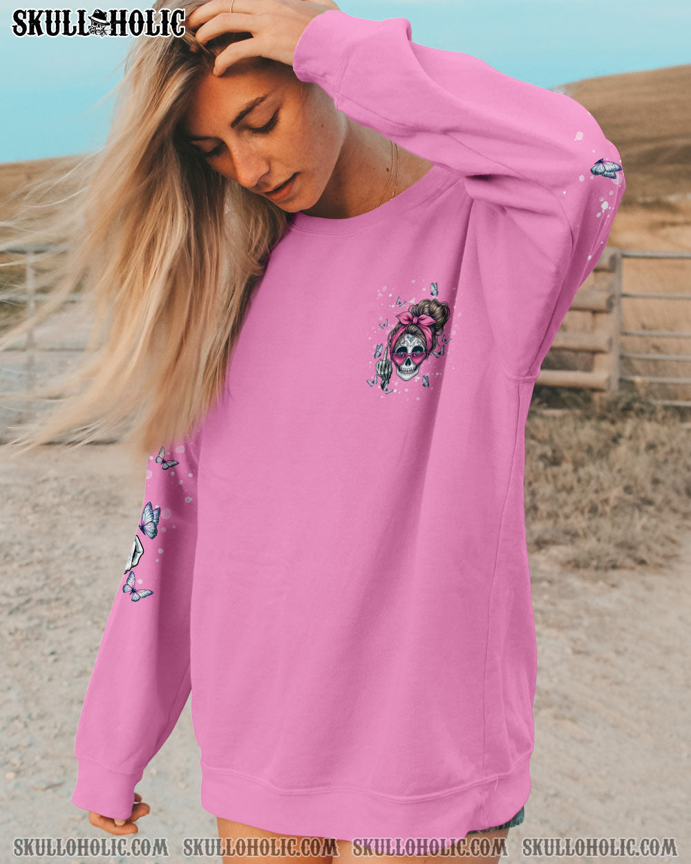 BLISSCORNERS EXPENSIVE DIFFICULT AND TALKS BACK MESSY BUN TIE DYE ALL OVER PRINT