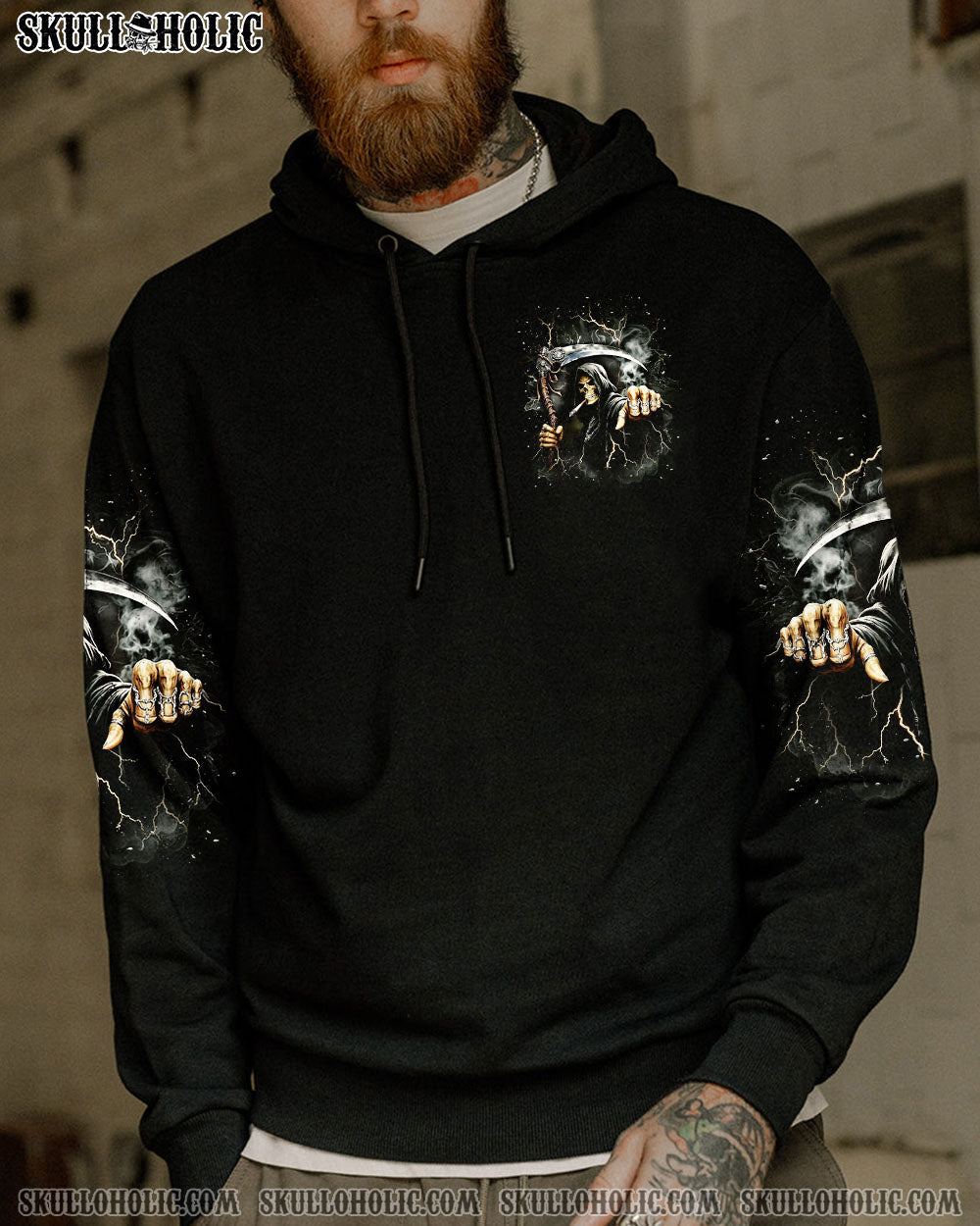 BLISSCORNERS AT LEAST I'M NOT YOU REAPER ALL OVER PRINT