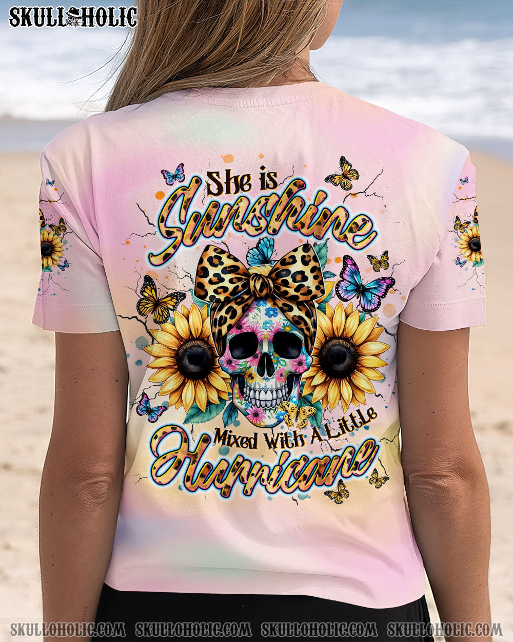 BLISSCORNERS SHE IS SUNSHINE TIE DYE ALL OVER PRINT