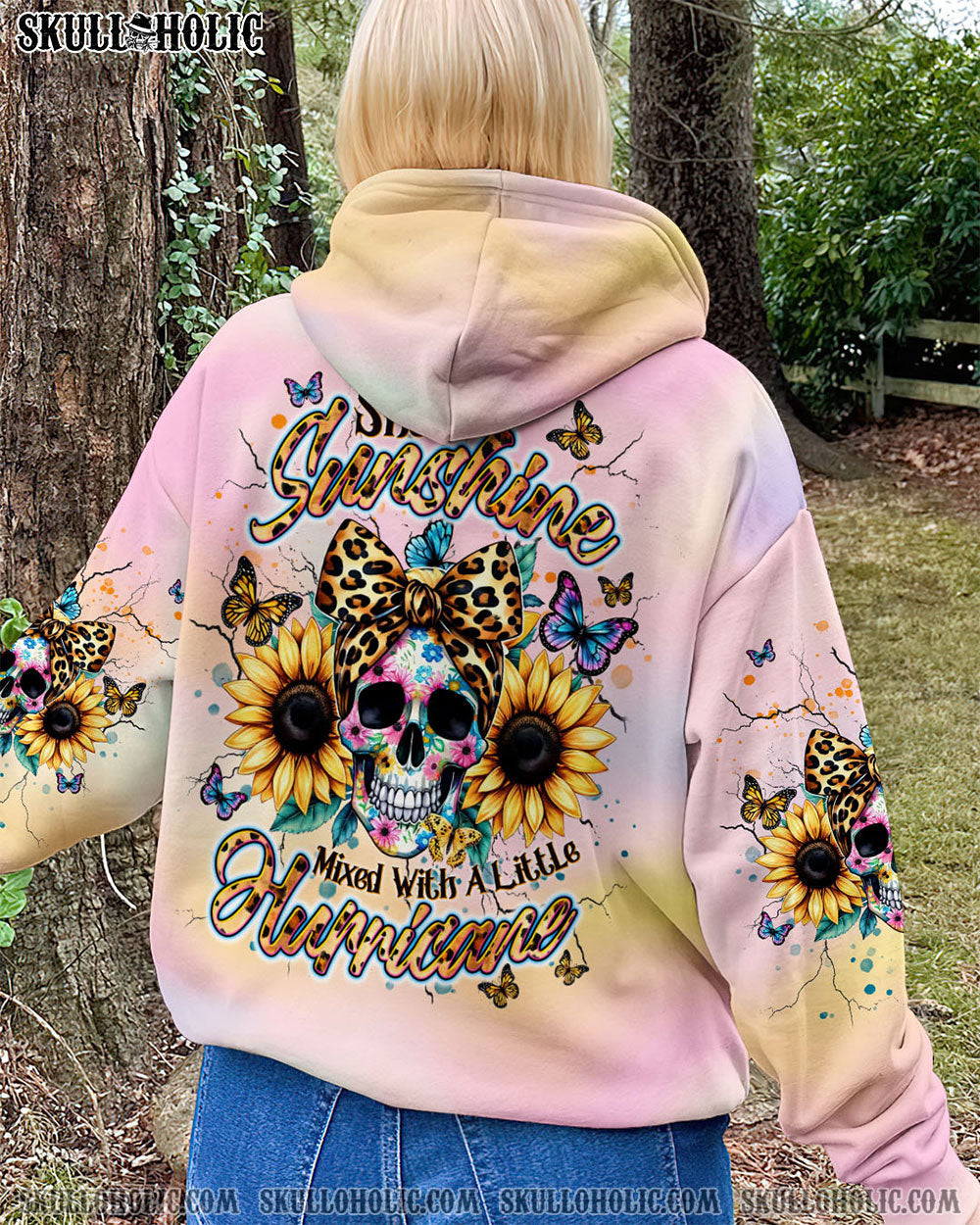 BLISSCORNERS SHE IS SUNSHINE TIE DYE ALL OVER PRINT