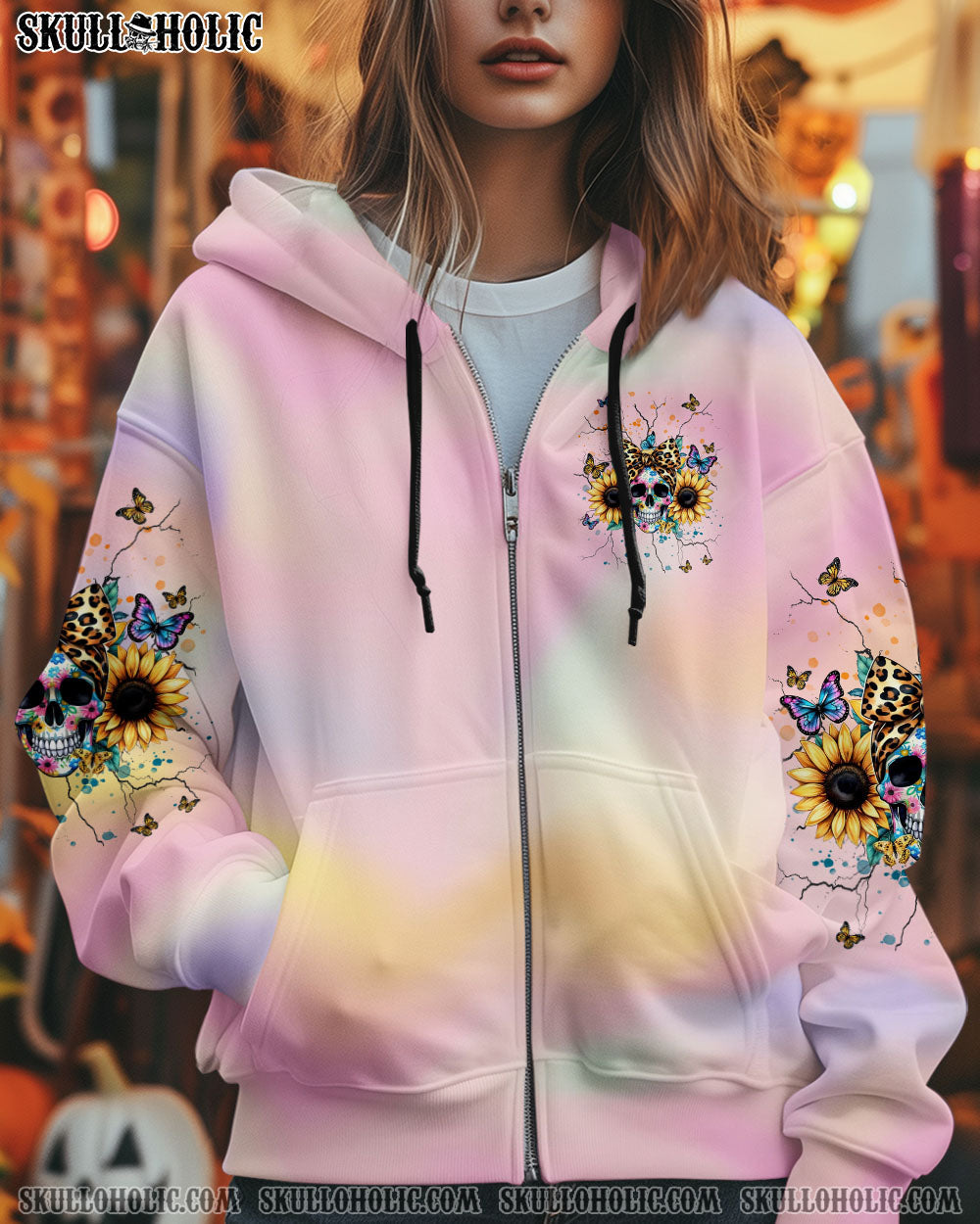 BLISSCORNERS SHE IS SUNSHINE TIE DYE ALL OVER PRINT