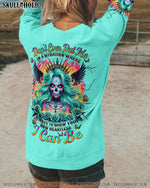 BLISSCORNERS (HOT DEAL) HOW HEARTLESS I CAN BE SKULL LADY ALL OVER PRINT