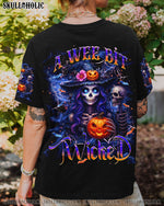 BLISSCORNERS A WEE BIT WICKED HALLOWEEN ALL OVER PRINT
