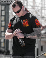 BLISSCORNERS AMERICA LIVE IT LOVE IT OR GET THE HELL OUT ALL OVER PRINT