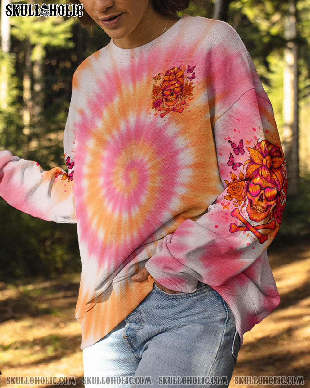 BLISSCORNERS EXPENSIVE DIFFICULT AND TALKS BACK MESSY BUN ALL OVER PRINT