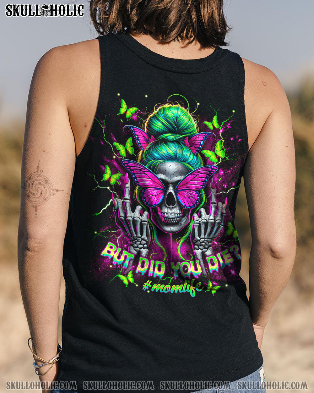 BLISSCORNERS CHAOS COORDINATOR MESSY BUN ALL OVER PRINT
