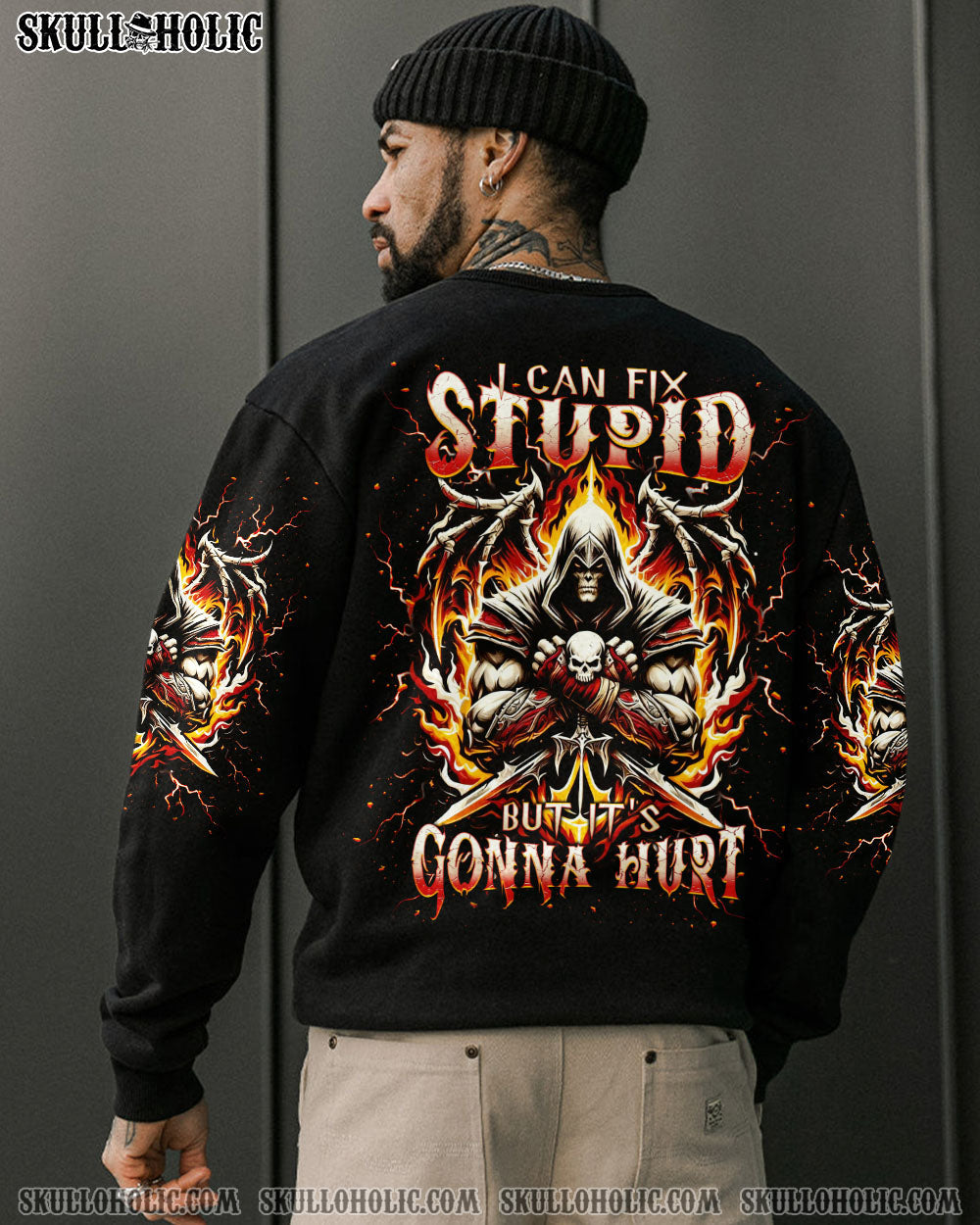 BLISSCORNERS I CAN FIX STUPID BUT IT'S GONNA HURT ALL OVER PRINT