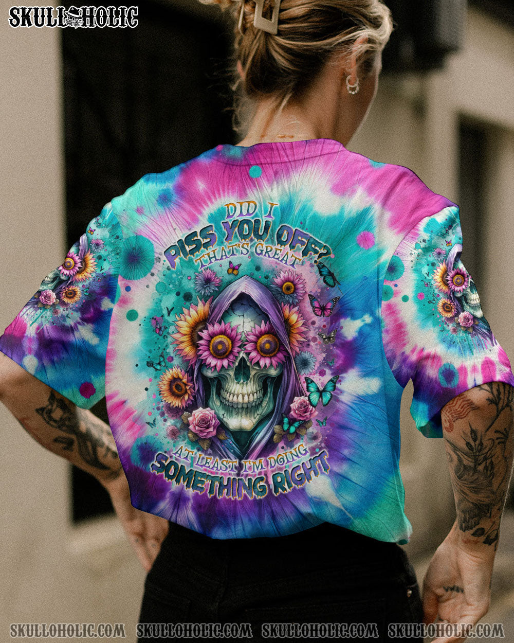 BLISSCORNERS DID I PISS YOU OFF TIE DYE ALL OVER PRINT
