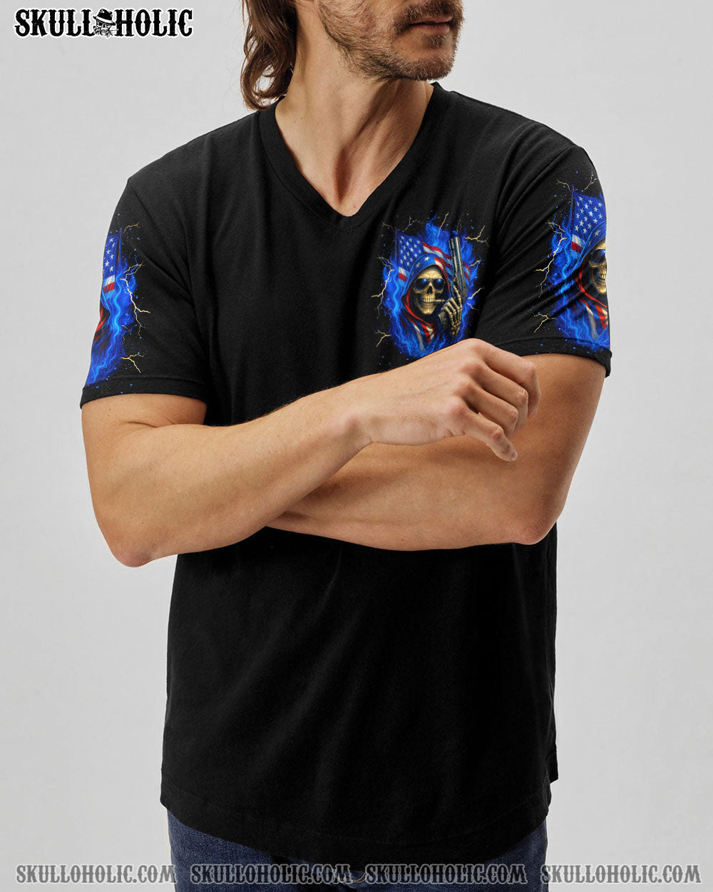 BLISSCORNERS AMERICA LIVE IT LOVE IT OR GET THE HELL OUT ALL OVER PRINT