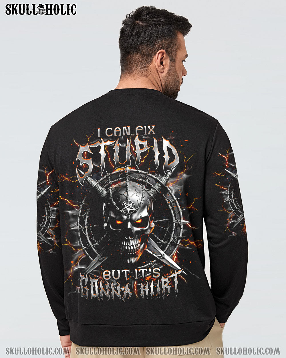 BLISSCORNERS I CAN FIX STUPID BUT IT'S GONNA HURT ALL OVER PRINT