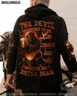 BLISSCORNERS BRING BEER SKULL REAPER ALL OVER PRINT