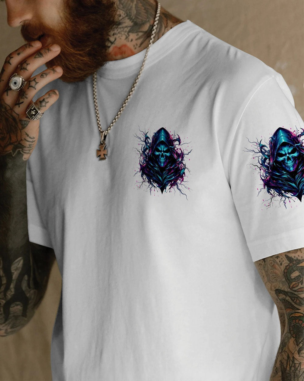 BLISSCORNERS WARNING I'M AN A SKULL REAPER ALL OVER PRINT