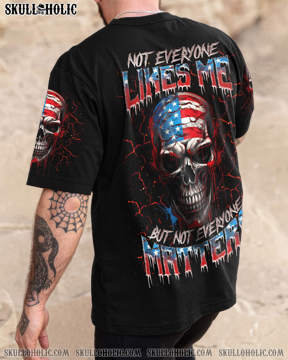 BLISSCORNERS NOT EVERYONE LIKES ME SKULL ALL OVER PRINT - TLNZ0908251