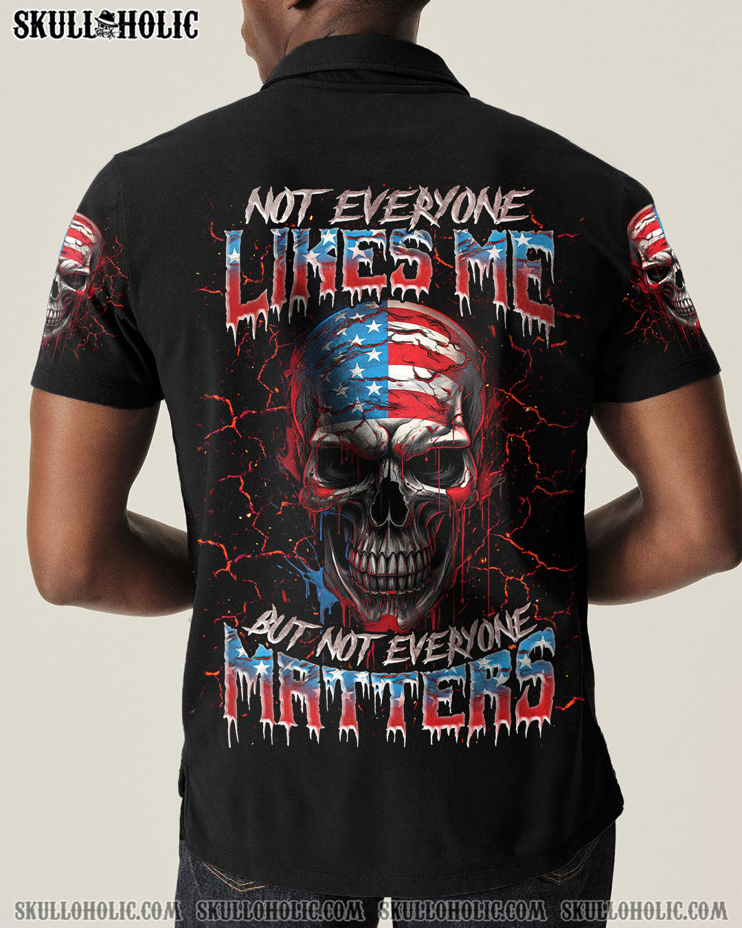BLISSCORNERS NOT EVERYONE LIKES ME SKULL ALL OVER PRINT - TLNZ0908251