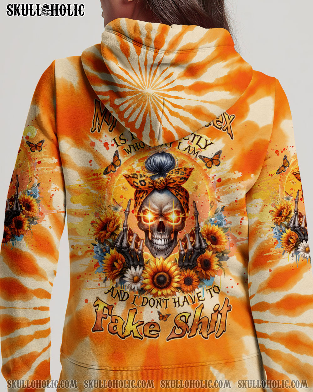 BLISSCORNERS KARMA FAIRY MESSY BUN ALL OVER PRINT