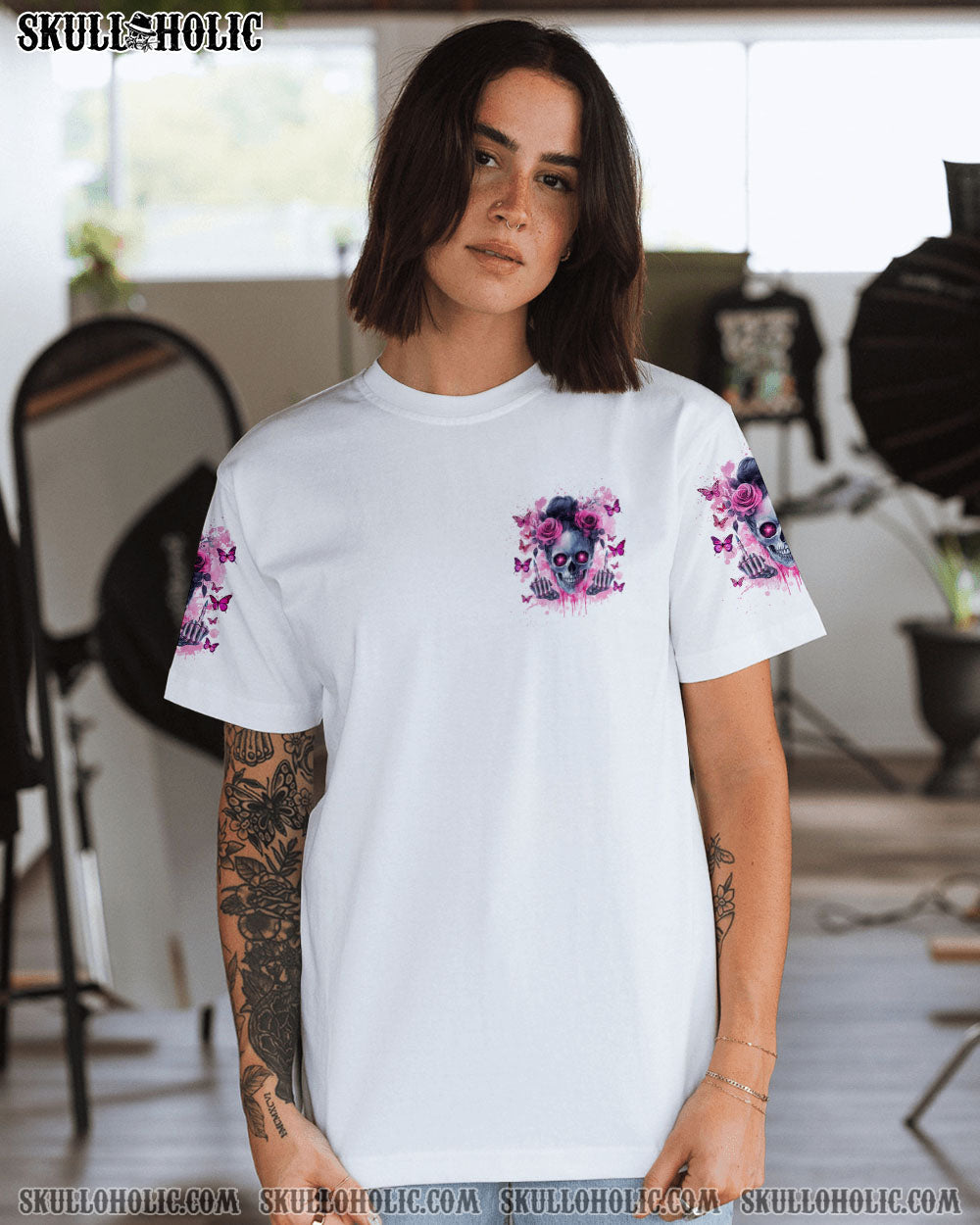 BLISSCORNERS (HOT DEAL) FRESH OUT OF FCKS MESSY BUN TIE DYE 2D