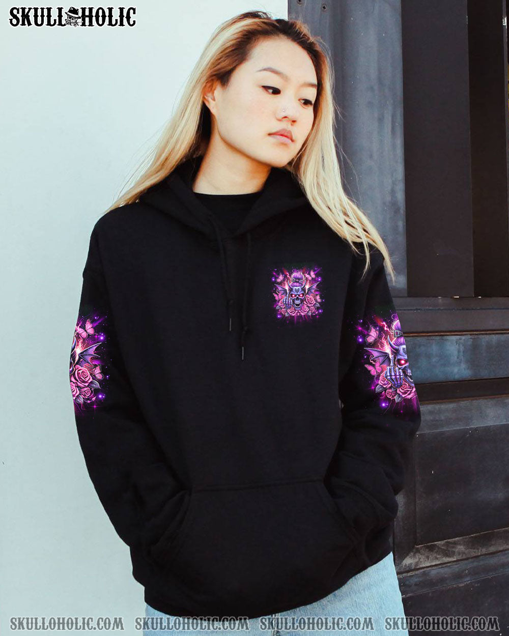 BLISSCORNERS I AM THE STORM MESSY BUN ALL OVER PRINT