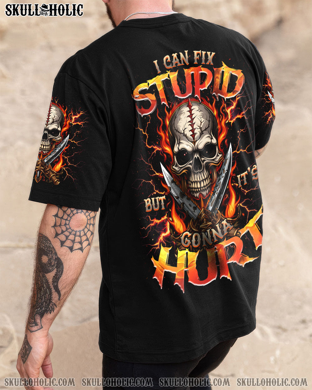 BLISSCORNERS I CAN FIX STUPID BUT IT'S GONNA HURT ALL OVER PRINT
