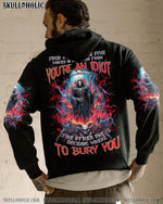 BLISSCORNERS BURY YOU SKULL REAPER ALL OVER PRINT