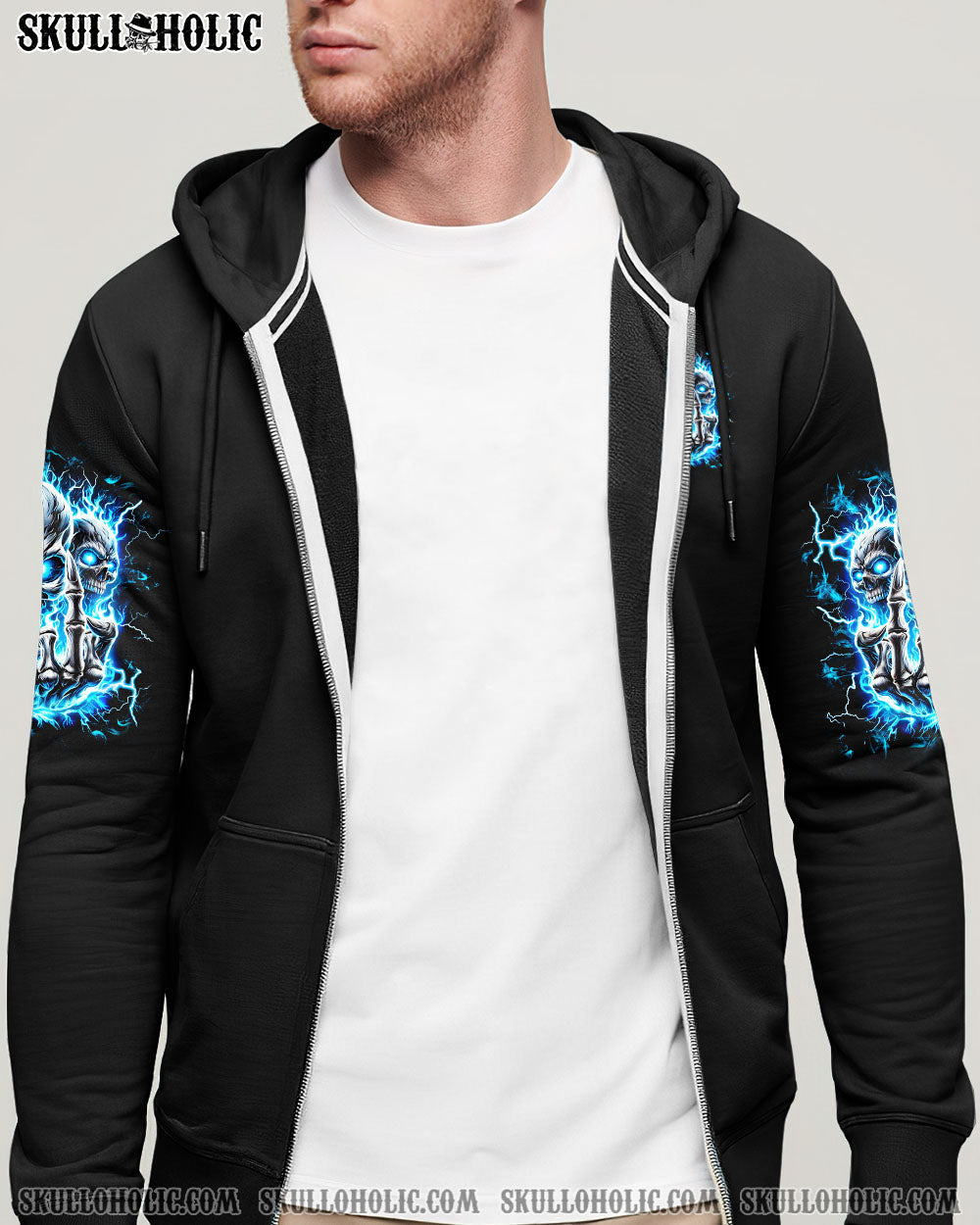 BLISSCORNERS YOUR FIRST MISTAKE MADLY FIRE SKULL ALL OVER PRINT