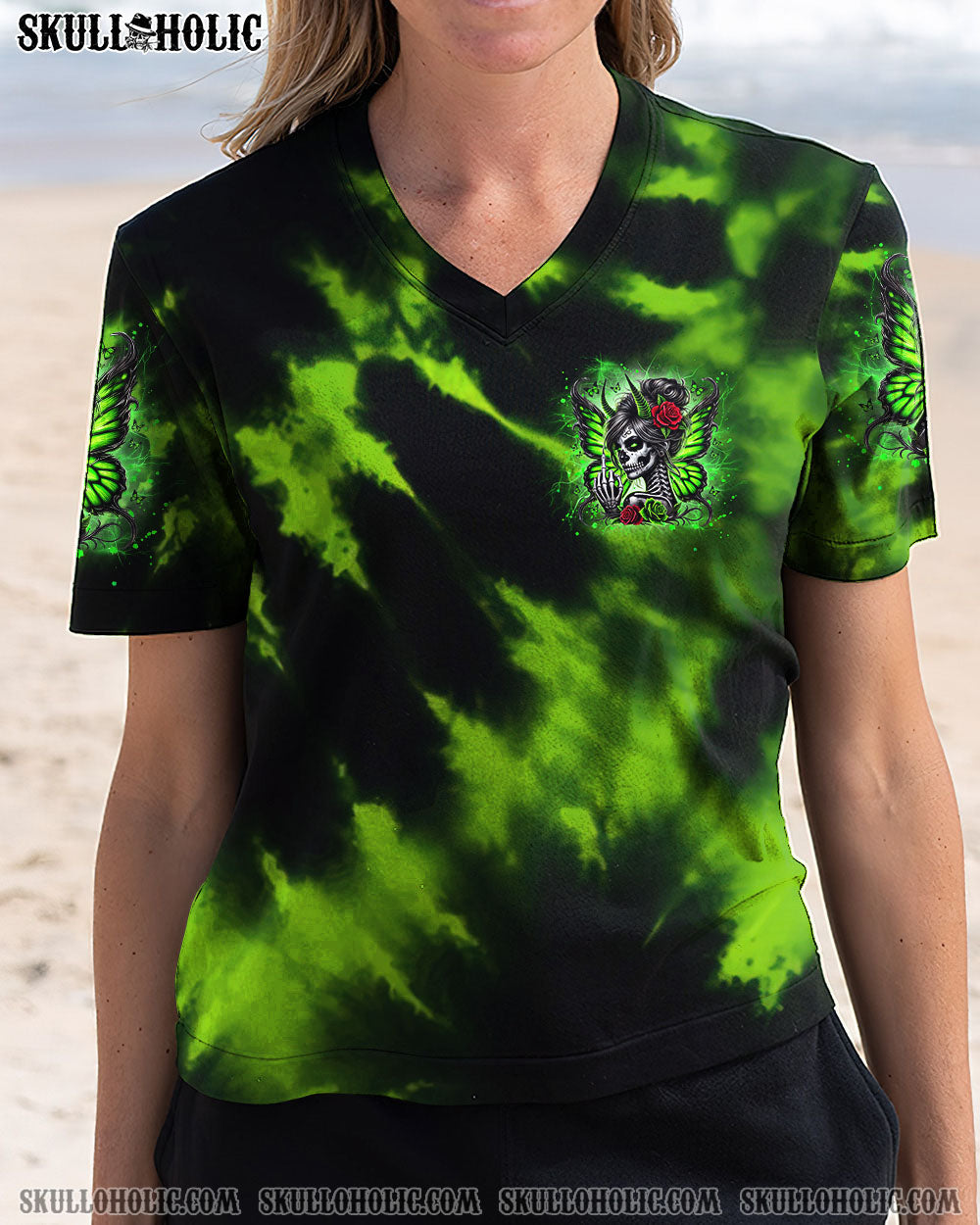 BLISSCORNERS ZERO F GIVEN SKULL MESSY BUN ALL OVER PRINT
