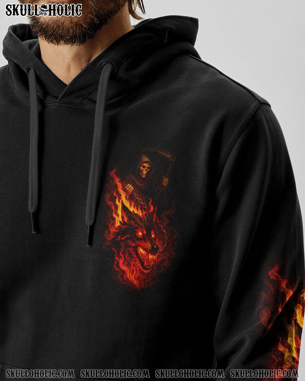BLISSCORNERS YOUR FIRST MISTAKE WOLF FIRE ALL OVER PRINT
