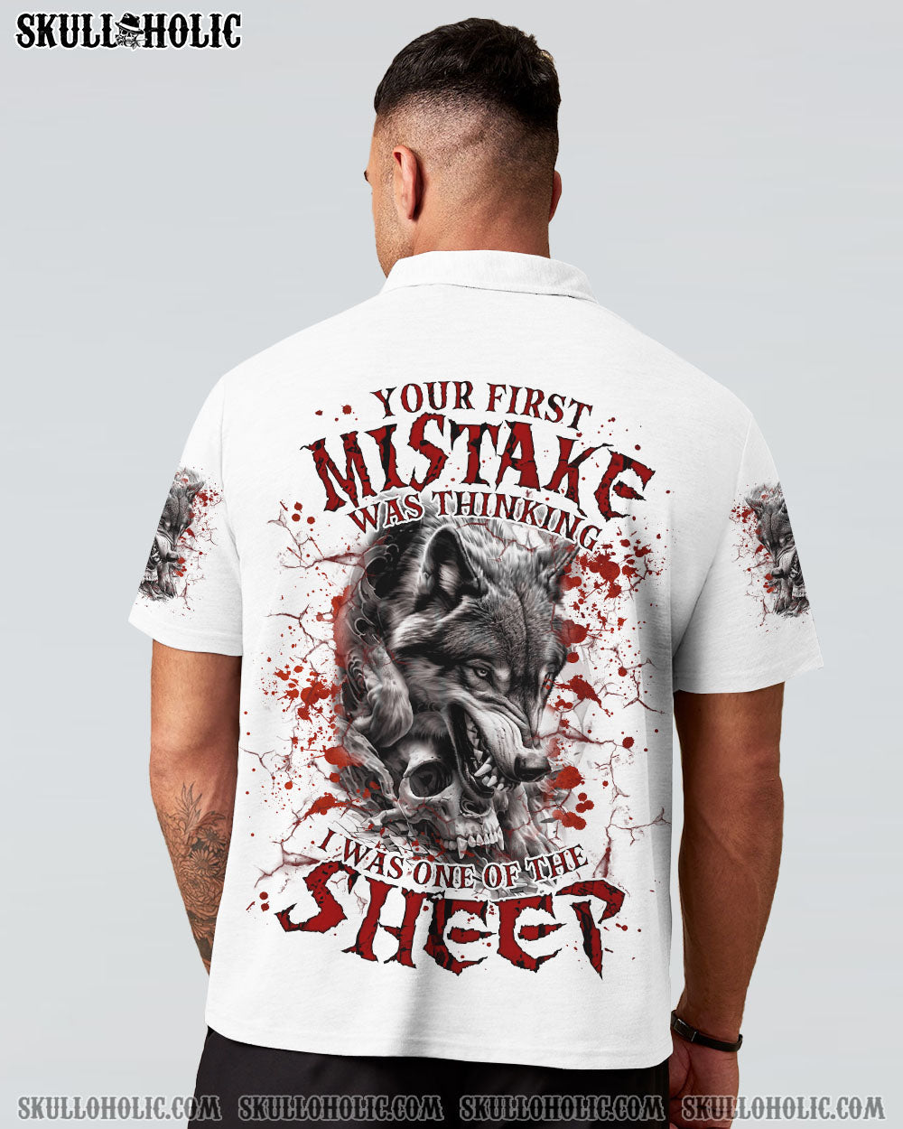 BLISSCORNERS YOUR FIRST MISTAKE WOLF ALL OVER PRINT