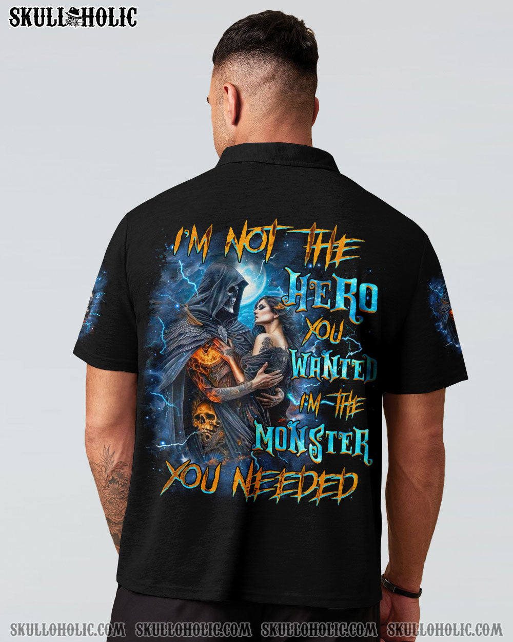 BLISSCORNERS I'M NOT THE HERO YOU WANTED ALL OVER PRINT