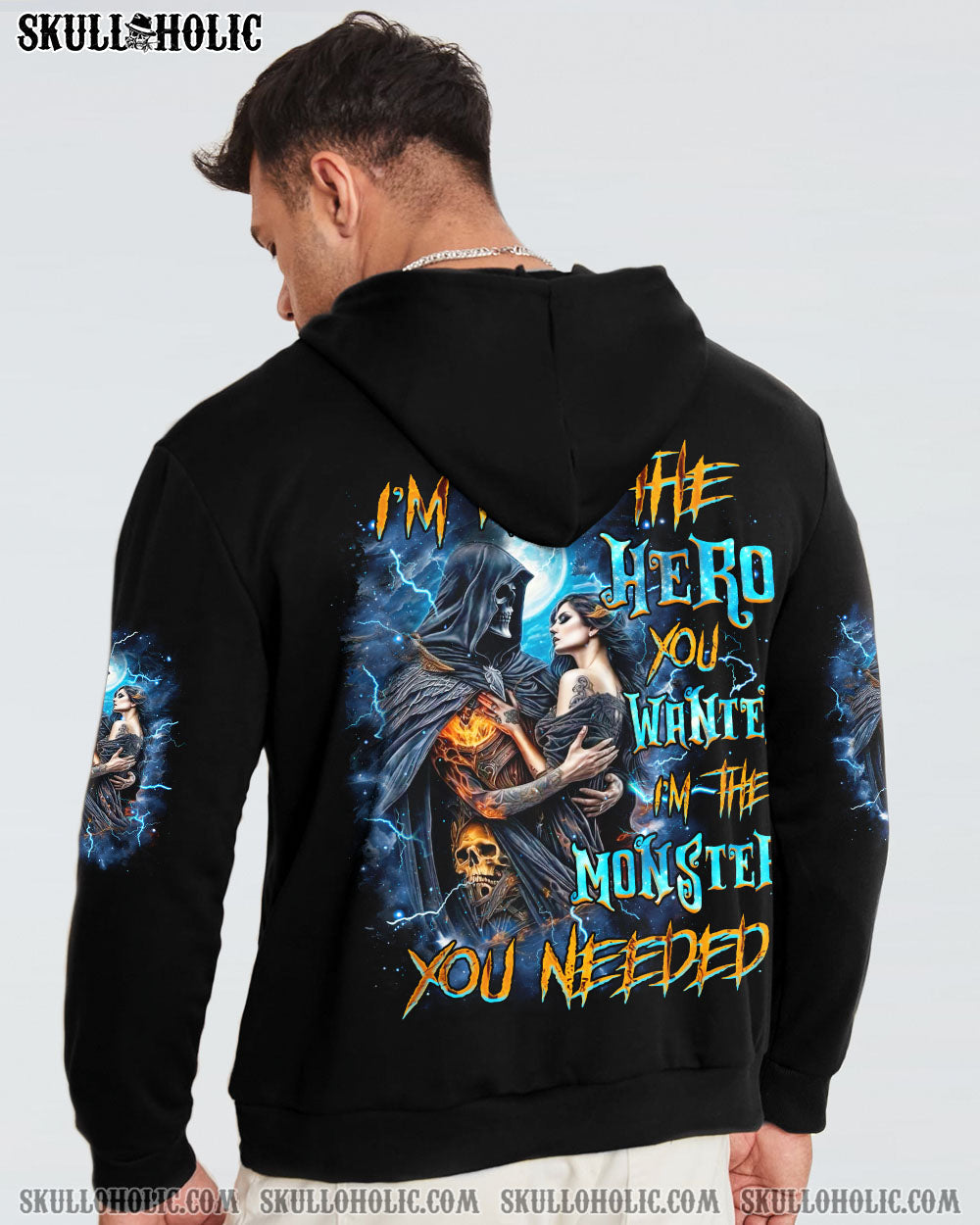 BLISSCORNERS I'M NOT THE HERO YOU WANTED ALL OVER PRINT