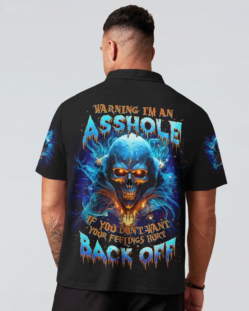 BLISSCORNERS WARNING I'M AN A SKULL REAPER ALL OVER PRINT