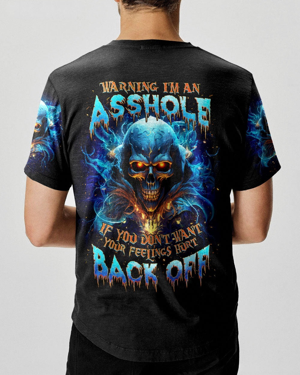 BLISSCORNERS WARNING I'M AN A SKULL REAPER ALL OVER PRINT