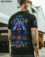 BLISSCORNERS BE CAREFUL WHEN I'M SILENT REAPER ALL OVER PRINT