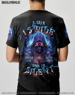 BLISSCORNERS BE CAREFUL WHEN I'M SILENT REAPER ALL OVER PRINT