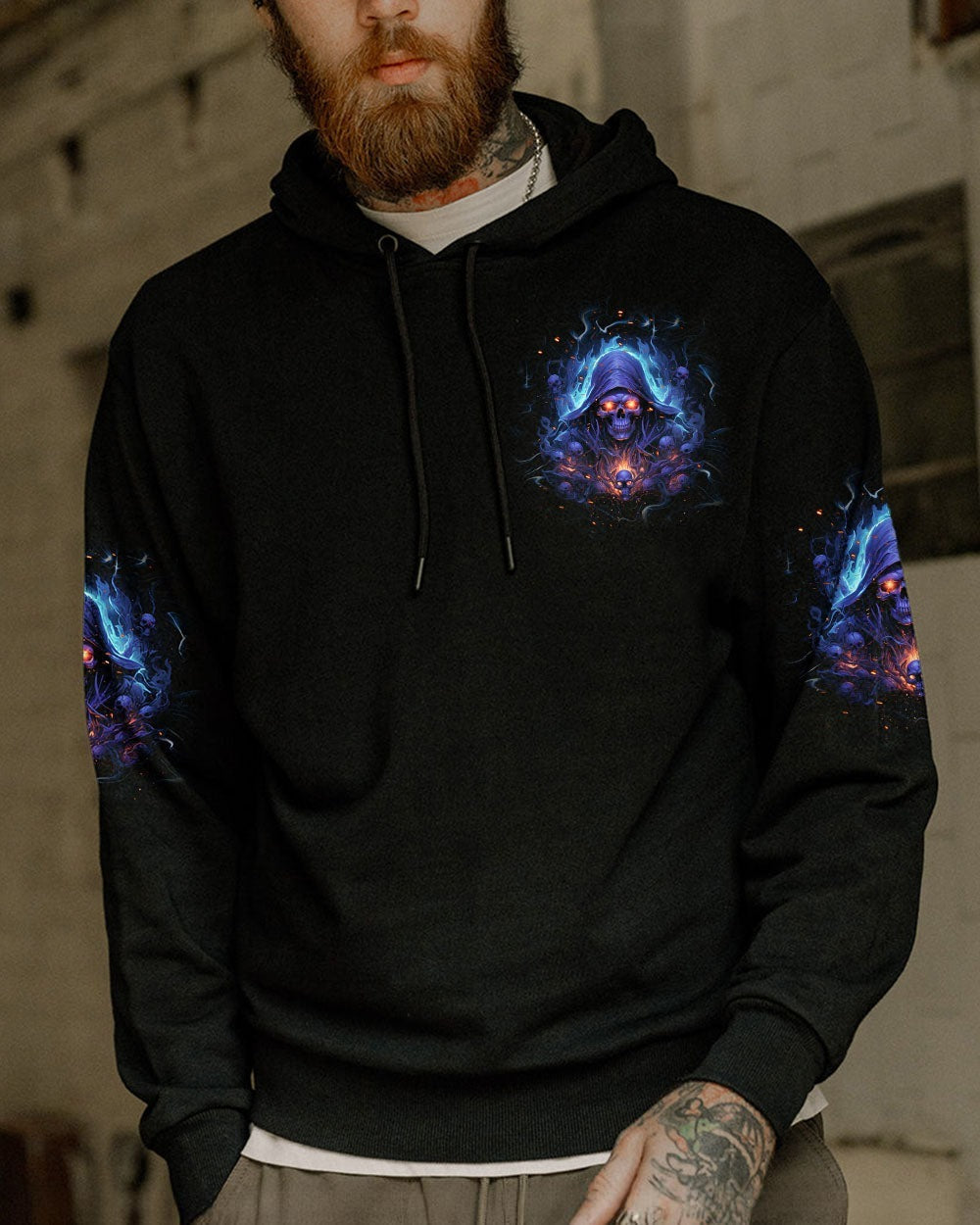 BLISSCORNERS BE CAREFUL WHEN I'M SILENT REAPER ALL OVER PRINT
