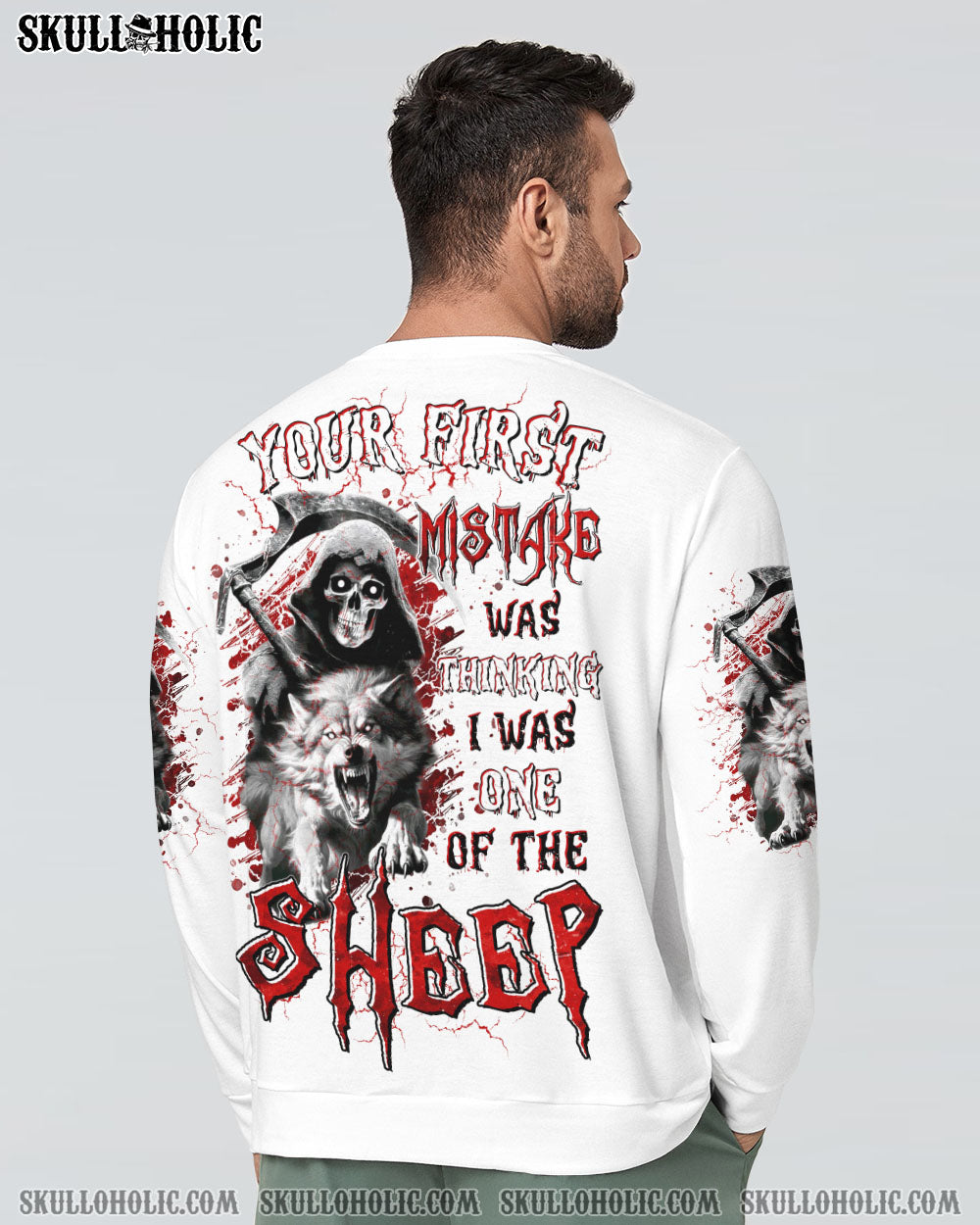 BLISSCORNERS YOUR FIRST MISTAKE WOLF LADY ALL OVER PRINT